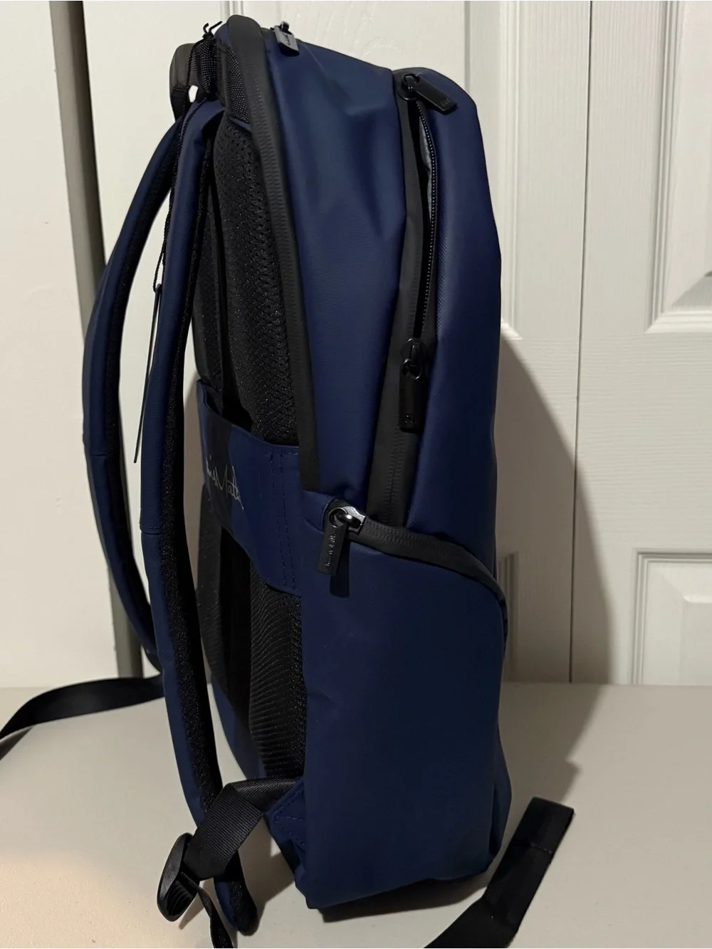 Travis Mathew Recess Backpack Navy Blue 18